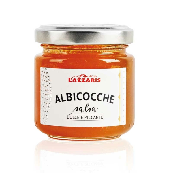 Aprikosensenf-Sauce von Lazzaris 120 g